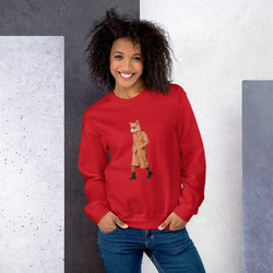 Crazy Fox Unisex Sweatshirt | Available in 6 colors