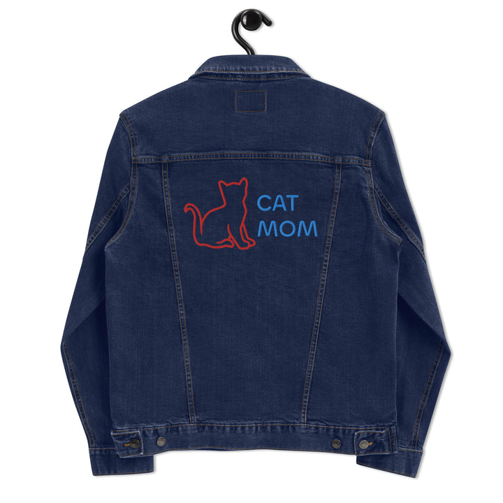 Cat Mom Unisex Denim Jacket