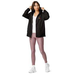 LOVE Unisex Zip Up Windbreaker