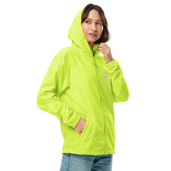 Love Heart Unisex Zip Up Windbreaker