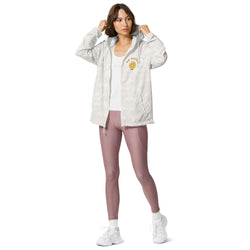 Be Happy Unisex Zip Up Windbreaker