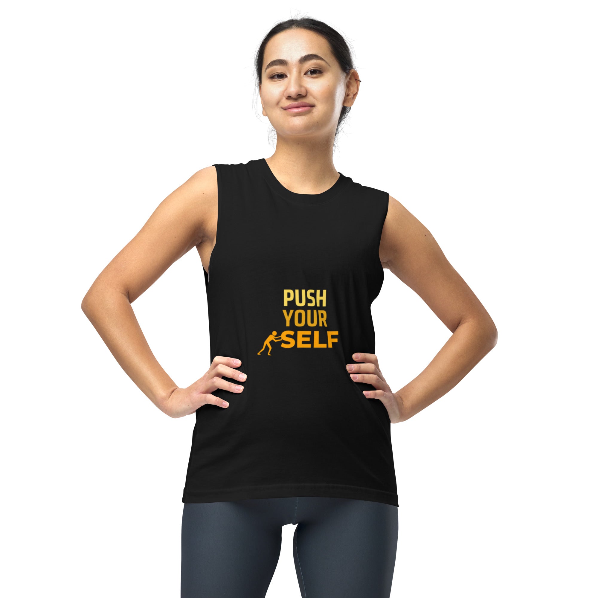 Push Yourself Muscle Tee | Available in 2 colors