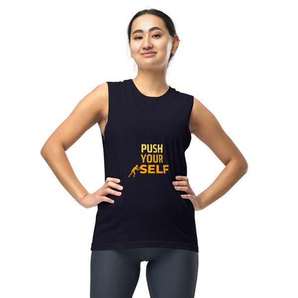 Push Yourself Muscle Tee | Available in 2 colors