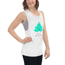 But First Yoga Muscle Tank