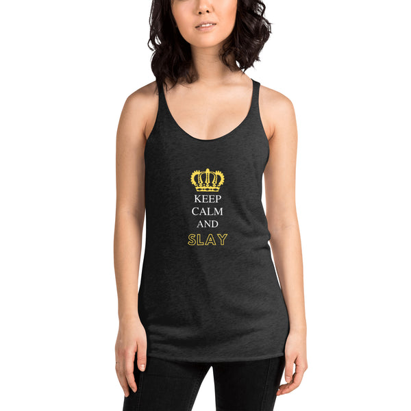Keep Calm & Slay Tank | Available in 2 colors