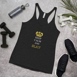 Keep Calm & Slay Tank | Available in 2 colors