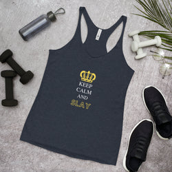 Keep Calm & Slay Tank | Available in 2 colors