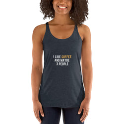 I Like Coffee Racerback Tank | Available in 2 colors