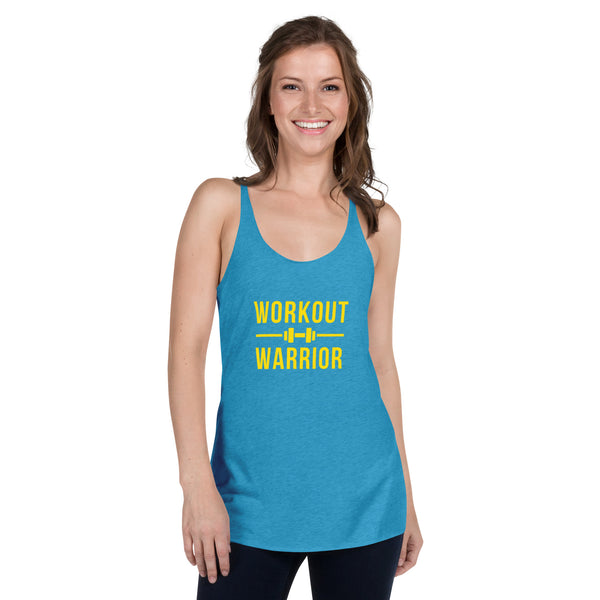 Workout Warrior Racerback Tank | Available in 3 colors