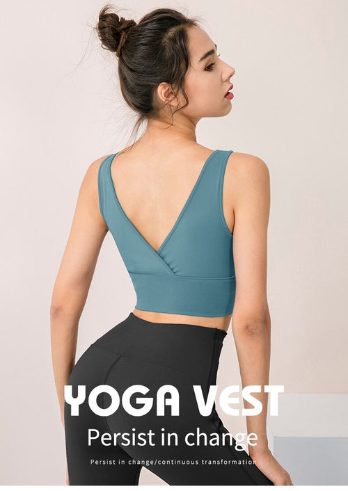 V Back Design Sports Bra/Vest
